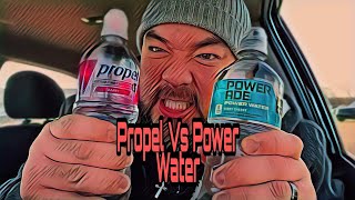 Gatorade Propel vs Powerade Power Water [upl. by Rocray]