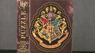 Harry Potter Puzzle Hogwarts Crest from USAopoly [upl. by December]