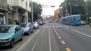 ZAGREB TRAM  Linie 3 Ljubljanica  Savišće Teil 14 [upl. by Ajnos]