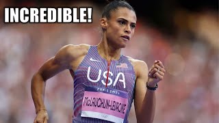 Sydney McLaughlin amp Femke Bol CRUSH 400 Meter Hurdles  2024 Paris Olympics [upl. by Jacobine]