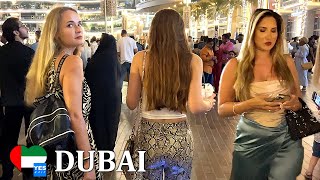 🇦🇪 DUBAI BURJ KHALIFA NIGHTLIFE DISTRICT 2023 FULL TOUR [upl. by Annas]