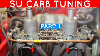 SU Carburettor Tuning  Part 1  Roundtail Restoration [upl. by Marpet]