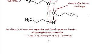 Physikalische Eigenschaften der Alkohole [upl. by Peskoff]