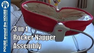 Tiny Love 3in1 Rocker Napper assembly overview amp demonstration [upl. by Zebe]