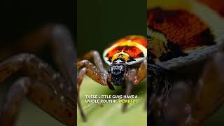 Spiders Can Dance Meet the Peacock Spiders Crazy Moves [upl. by Glantz740]