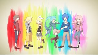 Paintër  halyosy feat VOCALOIDS Collaboration [upl. by Nylsor174]