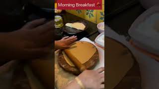 Morning plan paratha breakfastshortsvideoviraltrendingyoutubeshortsvideoasmrfoodasmrsounds [upl. by Steffin]