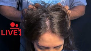 ASMR Tingly SCALP Inspection with NAILS  Scratching amp massage scalp Relaxing for SLEEP [upl. by Jea]