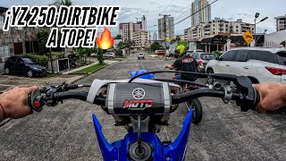 Probamos Yamaha YZ 250 vs Supermoto 450 [upl. by Llehsem182]