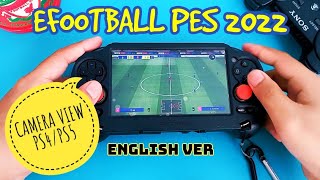 INSTAL EFOOTBALL PES 2022 KAMERA JAUH DI PS VITA  UPDATE [upl. by Neemsay]