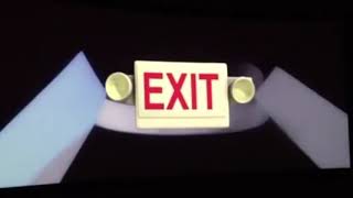 Carmike Cinemas Exit Sign notice [upl. by Schlenger]