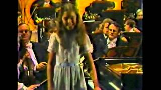 Part 3 The 11 yearold Gabriela Montero plays the Grieg Piano Concerto 3rd movement Encores [upl. by Linskey]