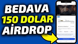 BEDAVA 150 Kazan 🤑YENİ AİRDROP💰İnternetten Para Kazanma Yöntemleri Airdrop 2024 [upl. by Elidad]