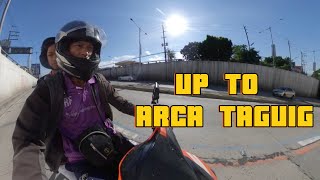 GOING TO ARCA SOUTH TAGUIG  GAME DAY ASPIRE FA  YFL ELIMINATION ROUND  Motovlog [upl. by Northington961]