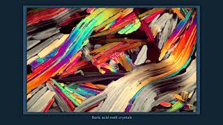 Polarized Microscopy of Chemical Crystals [upl. by Dulsea]