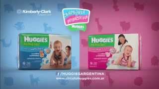 Comercial Huggies Animalitos  Huggies Campeones y Princesas [upl. by Sigismond]