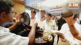 Election Commission Inspects Hotel After BJPs Alleged Money Distribution in Palghar  news9 [upl. by Galatia233]