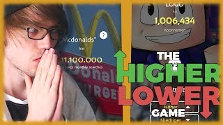 Ich hab es schon wieder getan  Higher Lower Game DeutschGerman [upl. by Zerlina]