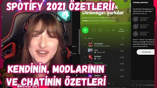 Pqueen  Spotify 2021 Özetine Bakıyor Kendinin Modlarının ve Takipçilerinin [upl. by Ipoillak]