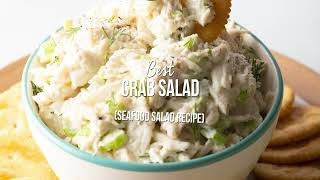 Best Crab Salad Seafood Salad Recipe⁠ [upl. by Derfla]