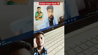 Online exam cheating😱shorts shortsfeed exam onlineexam comedy funny dushyantkukrejafc online [upl. by Enelloc]