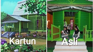 Inilah Rumah Upin Ipin Dalam Dunia Nyata [upl. by Nada]