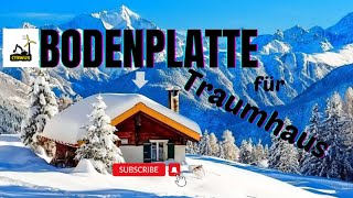 BODENPLATTE ANLEITUNG TIMELAPSE TRAUMHAUS 2024 [upl. by Martino]