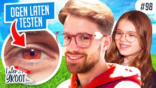 Saar checkt als OPTICIEN of Rein’s OGEN gezond zijn [upl. by Anaeirb565]