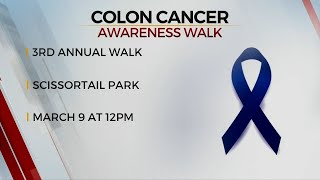 Annual Colon Cancer Walk Working To Spread Awareness [upl. by Suiradal]