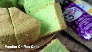 Pandan Chiffon Cake [upl. by Kahcztiy426]