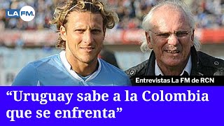 Colombia Vs Uruguay Pablo Forlán habló de la previa del partido de Copa América [upl. by Namyh]