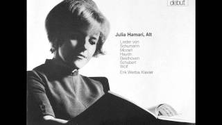 JULIA HAMARI sings SCHUMANN SCHUBERT WOLF AO 1969 [upl. by Akinod1]