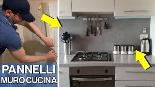 Pannello Rivestimento Muro Cucina e Pavimenti in PVC Adesivo Vari Colori Leroy Merlin [upl. by Nala]