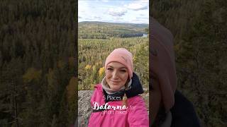 5 places for short hikes in Dalarna🇸🇪travel hiking nature sweden [upl. by Sivek564]