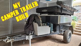 My Camper Trailer Build [upl. by Slosberg]