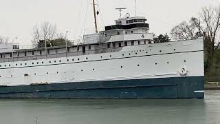 Historic SS Keewatin  Welland Canal  April 28 2023 [upl. by Capriola]