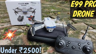 K2D2 Camera Drone Unboxing E99DualBattery  E99 Pro Drone drone toys rc [upl. by Waterer]