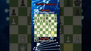 Alphazero VS Stockfish  Brilliant chess game [upl. by Whitman]