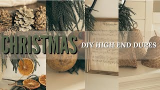 🎄✨ DIY High End CHRISTMAS Decor Dupes  McGee and Co Look for Less [upl. by Hax743]