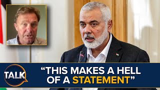 quotA Statementquot ExBritish Army Colonel On Death Of Hamas Leader Ismail Haniyeh [upl. by Etnaid599]