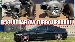 BIG TURBO INSTALL ON MY BMW 440 Dynamic AutoWerx B58 Ultra Flow [upl. by Dari]