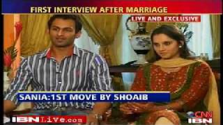 Sania mirza Shoaib Malik interview after marriage part 2 [upl. by Noffihc266]