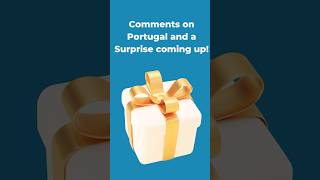 Comments about Portugal and a Surprise travel movingtoportugal europe [upl. by Ehrsam]