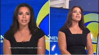 CBS Morning News Behind the Scenes SplitScreen with AnneMarie Green 022221 [upl. by Llenahs]