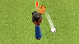 the 990 wii sports baseball game [upl. by Ydaj210]