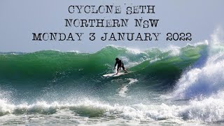 Cyclone Seth  Surfing the Coffs Coast [upl. by Adnerb]