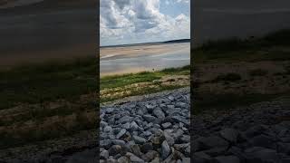 Arkabutla lake looking east from the spillway 942023 [upl. by Assyral]