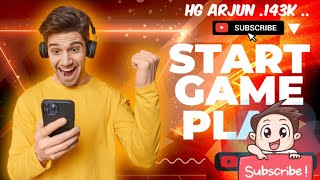 Hg Arjun  143k  is live With Ajjubhai94 on the spot total gaming gameplay [upl. by Eeslek]