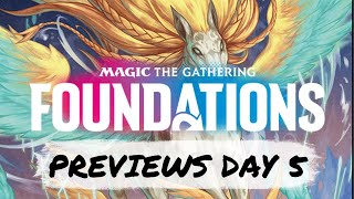 Mtg Foundations Previews Day 5  Mtg [upl. by Assina]