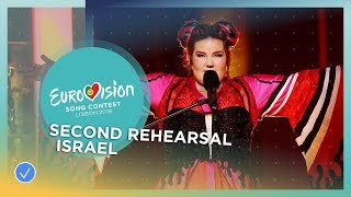 Netta  Toy  Israel  Exclusive Rehearsal Clip  Eurovision 2018 [upl. by Giefer]